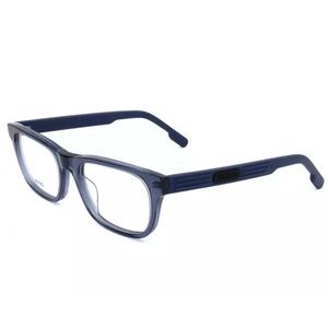 Kenzo Blue Rectangular Eyeglasses